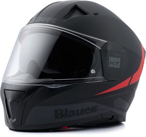 Шлем Blauer naca nf01a, Black Matt/Red