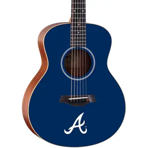 Акустическая гитара Taylor x MLB GS Mini с графикой Atlanta Braves