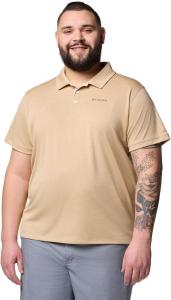 Columbia мужская поло Sage Peak Knit, Dark Stone Heather