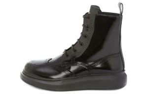 Ботинки Alexander Mcqueen Chelsea Lace Up, черный