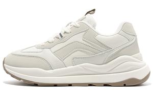 Туфли Pie повседневные унисекс низкие бежево-коричневые/бежево-черные/бежево-голубые/бежево-розовые/сетчатые бежево-коричневые/сетчатые бежево-черные/темно-серые/светло-серые/полностью черные TUOPIN, орехово-коричневый [Улучшенная версия]