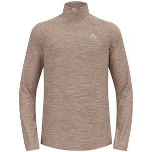 Средний слой 1/2 молния миллениум эл Odlo, цвет cinder melange