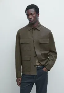 Рубашка с легкой курткой Massimo Dutti, Khaki