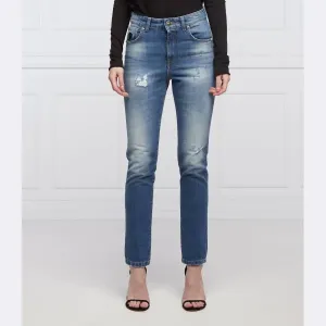 Джинсы узкого кроя John Richmond, синий