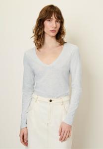 Топ с длинными рукавами GAMIPY American Vintage, цвет Polaire Chine