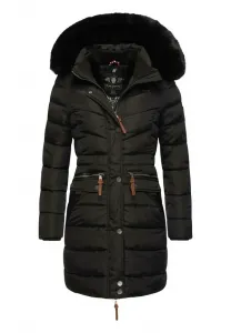 Зимнее пальто паулы Navahoo, Black With Black Fur