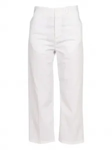 Брюки на потайной застежке Department 5, белый