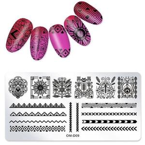 Пластина для штампа для ногтей, Tojato