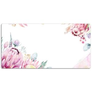 Настольный коврик Tulup Blumenrahmen, 100x50x1 см, зеленый