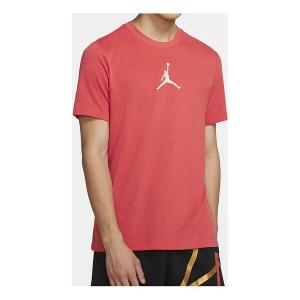 Футболка men's jumpman dfct ss crew round neck short sleeve small red t-shirt Air Jordan, красный