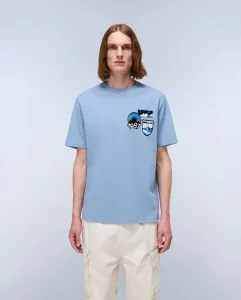 Мужская футболка с коротким рукавом Napapijri, светло-голубой