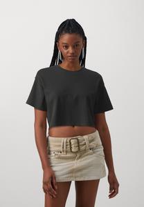 Футболка с принтом ONLMAY LIFE BOXY CROP BOX ONLY, цвет black