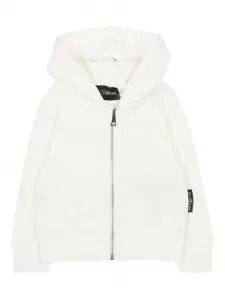 Худи на молнии John Richmond Junior, белый