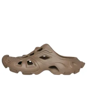 Тапочки hd mules 'dark beige rubber' Balenciaga, бежевый