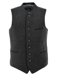 OS-Trachten Традиционный жилет Запиу антрацитового цвета