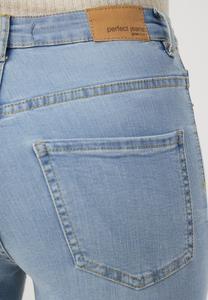 Приталенный фасон Gina Tricot, небесно-голубой Highwaist