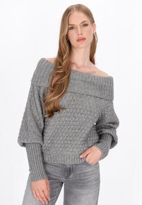 Джемпер DreiMaster Jumper, Grey Melange/Mottled Grey