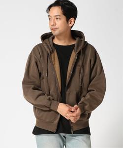 THRASHER/(M) Пигментная толстовка на молнии