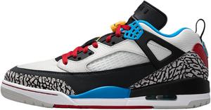 Мужские кроссовки Jordan Spizike Low SE (IM7425-004, Нейтрально-серый/Желтый Varsity/Синий Surf)
