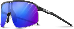 Солнцезащитные очки Julbo Density Performance, Black / Black Frame - Rose W/ Multilayer Blue Mirror Lens (Reactiv 1-3 High Contrast), панорамный обзор, полная вентиляция, 100% защита от УФ