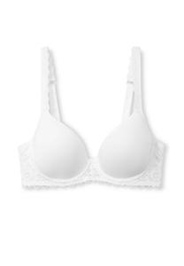 Женский бюстгальтер-спейсер на косточках, удобная спинка Natural Comfort CALIDA, белый