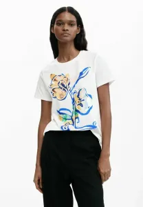 Футболка с принтом «садовые цветы» Desigual, White