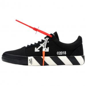 OFF-WHITE OFF WHITE Vulc Low Updated Stripes Black Women's