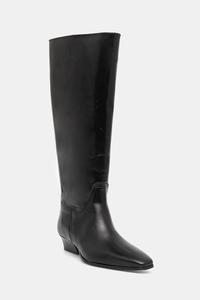 Сапоги из кожи бассот Gant, черный