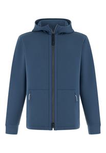 Boggi Milano Толстовка с молнией 'B Tech' в цвете Marine Blue