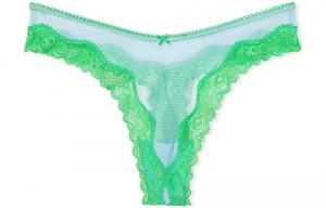 VICTORIA'S SECRET Трусы Женские 1 упаковка Зеленые