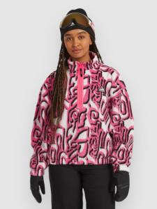 Флисовый пуловер O'Neill Fwc'Play Hyper Half-Zip Fleece Pullover, white legacy