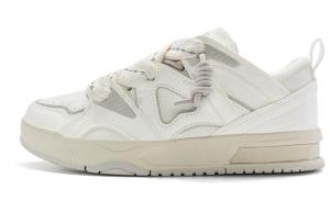 Кроссовки XTEP Skateboarding Shoes Women's Low-top White, белый