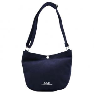 A.P.C Полиэстеровая женская сумка через плечо синяя