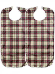 Wenko Фартук для обеда размера XXL, комплект из 2 штук, красный в клетку