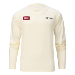 Yonex Футболки унисекс, хаки, бежевые, круглый вырез, умеренный прямой крой