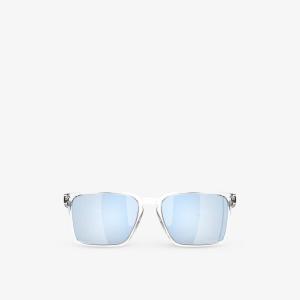 Oo9483 солнцезащитные очки exchange sun в прямоугольной оправе из ацетата ацетата Oakley, цвет clear