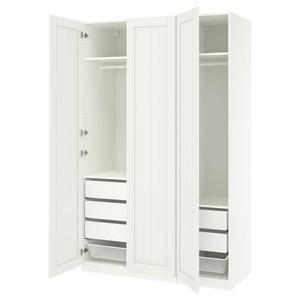 Гардероб PAX/GULLABERG IKEA, 150x60x236 см, белый