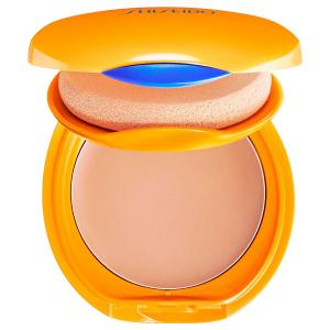 Тональный крем для лица sun care tanning compact Shiseido, natural, вес 12 гр.