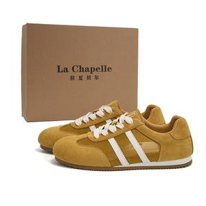 La Chapelle Женские низкие кеды желтые, цвет Yellow