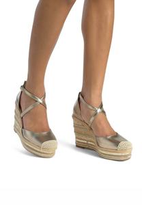 Босоножки на платформе High heels Alma en Pena, цвет Bronce