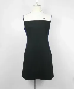 Платье без рукавов с цветовыми блоками Archivio, цвет Black(101)