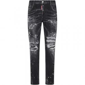 DSQUARED 2 Dsquared2 джинсы скейтера с эффектом напыления и потертостями