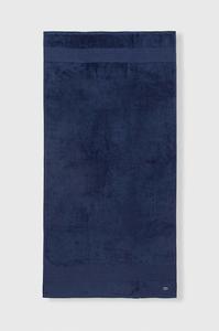 Хлопковое полотенце 70 х 140 см Lacoste, синий