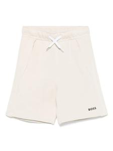Шорты с логотипом BOSS Kidswear, нейтральный