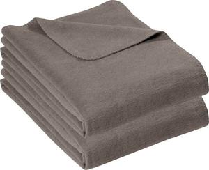 Одеяло Erwin Müller 2er-Pack 164809, 150x1x200 см, серо-коричневый