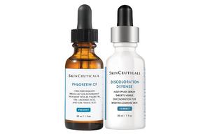 Набор для ухода за кожей XIULIKE CF/CE+Dark Spot Lightening Brightening Bottle, осветляющий, увлажняющий, антиоксидантный, 30мл+30мл SKINCEUTICALS