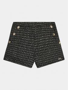 Тканевые шорты стандартного кроя Guess, черный