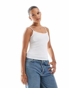 Топ JJXX на бретелях белого цвета