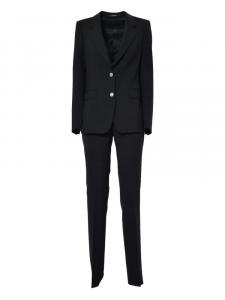 Костюм Tagliatore с двумя пуговицами, черный
