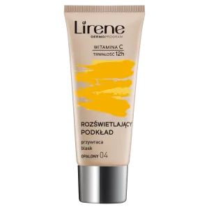 Осветляющий тональный крем для лица с витамином с Lirene Dermoprogram, 30 мл